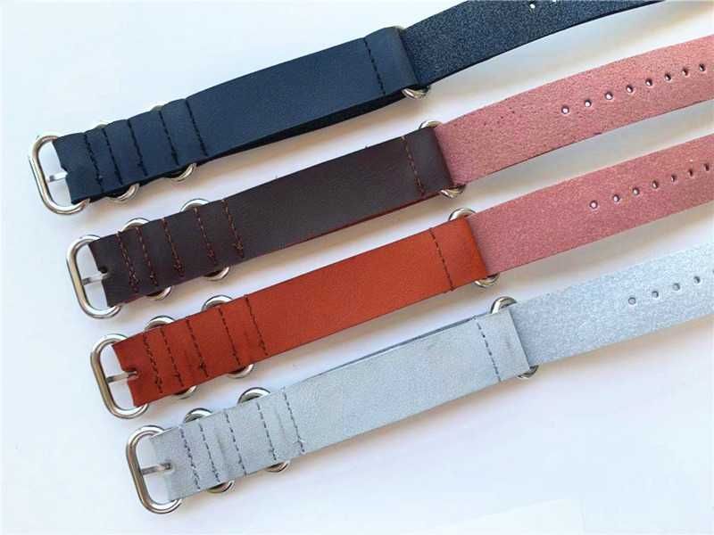 N4 НАТО NATO Кожена каишка за Samsung Huawei Xiaomi Garmin Amazfit