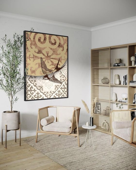 этно қазақы картина