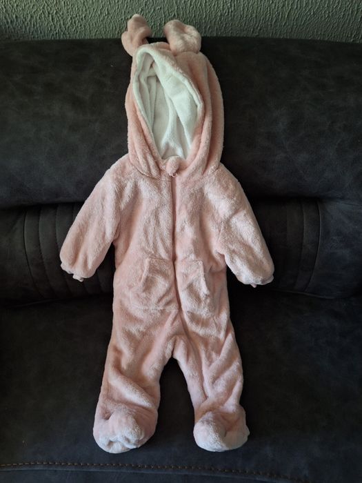 Бебешки космонавт-розов, зайче