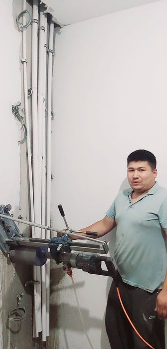 Бетон тешиш сухой алмазное бурение девор тешиш перфоратор  хизматлари