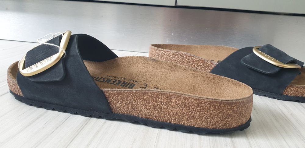 BIRKENSTOCK Leather  Germany / 42/27см. НОВО ОРИГИНАЛ! Дамски Чехли!