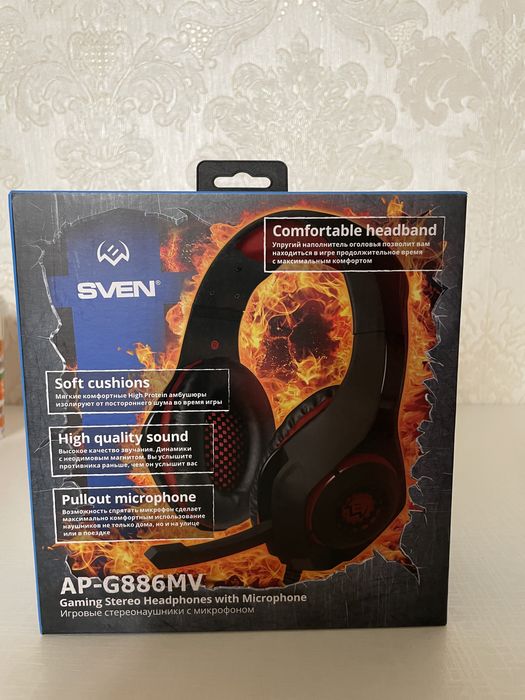 Продам наушники  SVEN AP-G886MV