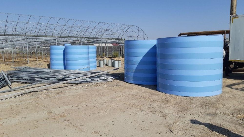 Для теплиц. Эко-ёмкости пластиковые для воды термостойкие, баки воды