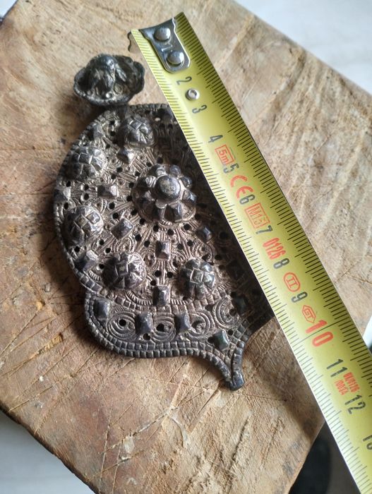 Сребърна автентична пафта