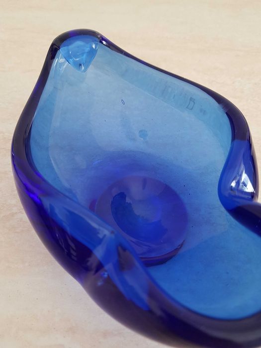 Винтидж пепелник от муранско стъкло