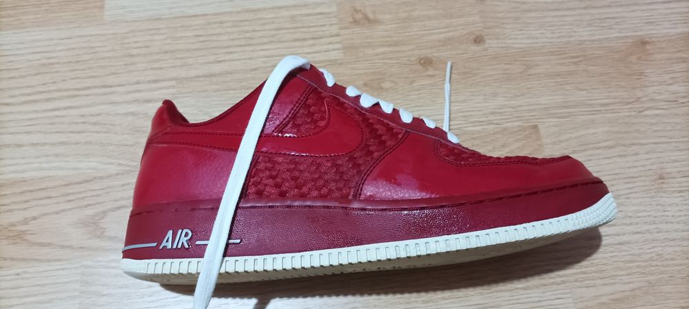 Nike Air Force 1 Low 07 LV8 Woven Gym Red