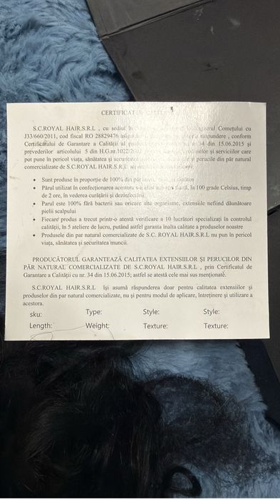 Extensi 60 cm 2 gr suvita