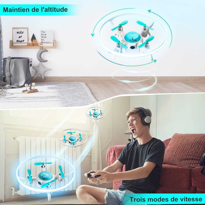 4DRC V5 Мини Дрон за Деца Хеликоптер с 2 Батерии