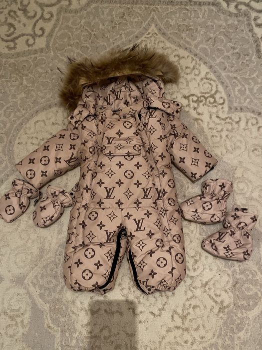 детский зимний комбез