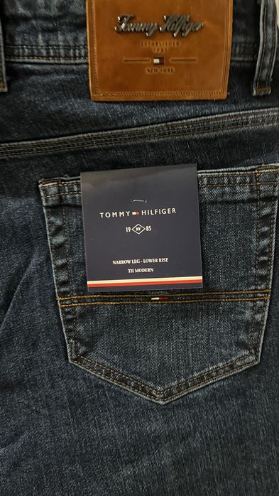 Нов модел дънки TOMMY HILFIGER.Жестоки.Налина серия от 31ви до 38ми р.