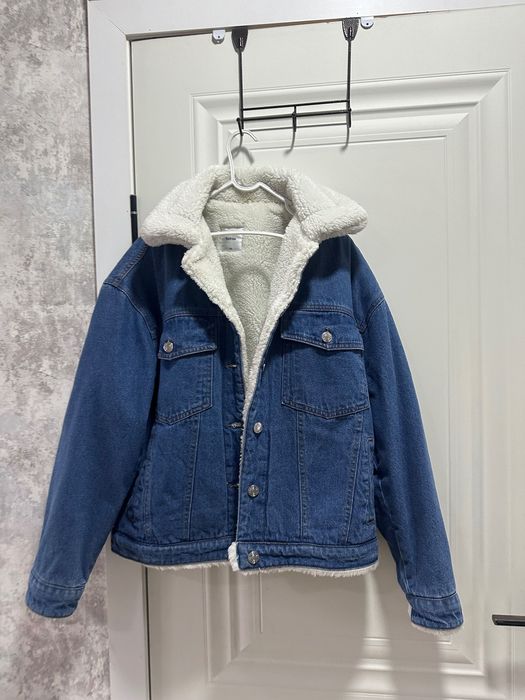 Джинсовая куртка утепленная