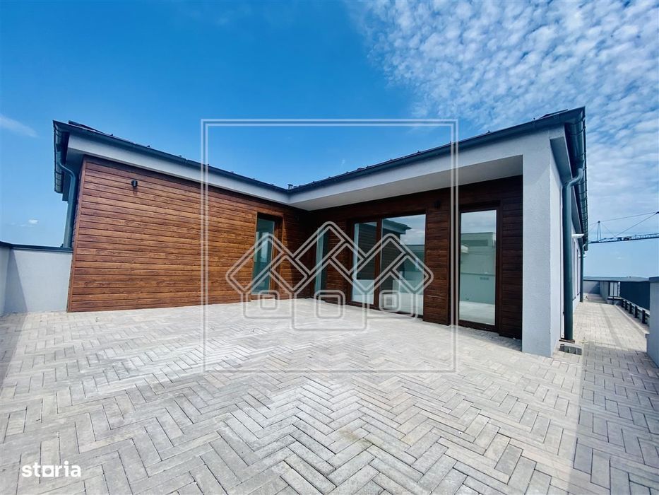 Penthouse superb de 107 mp utili, 2 terase mari, in Turnisor