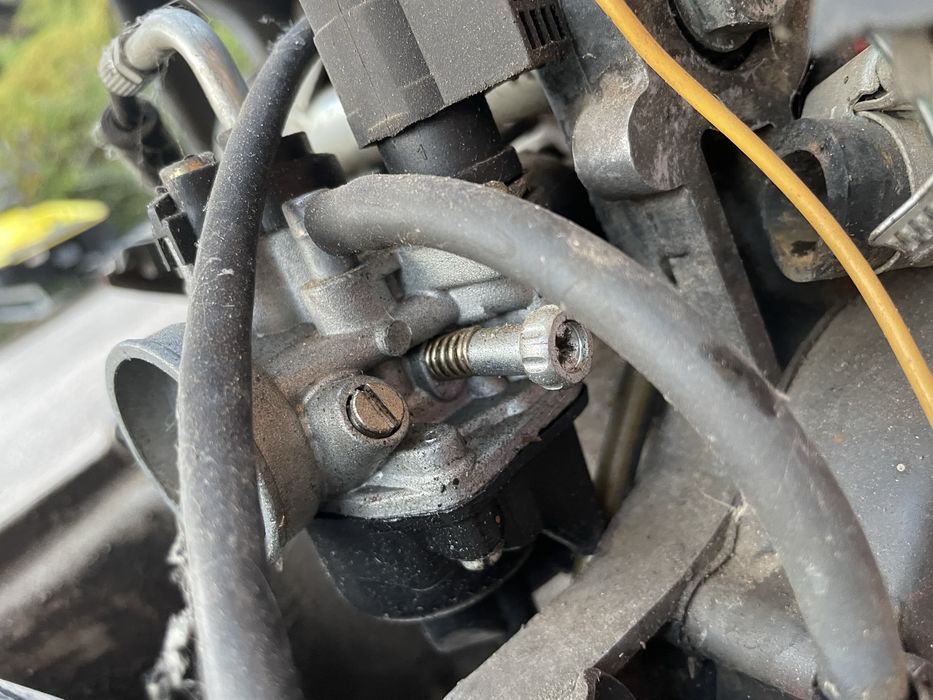 Скутер Italjet на части