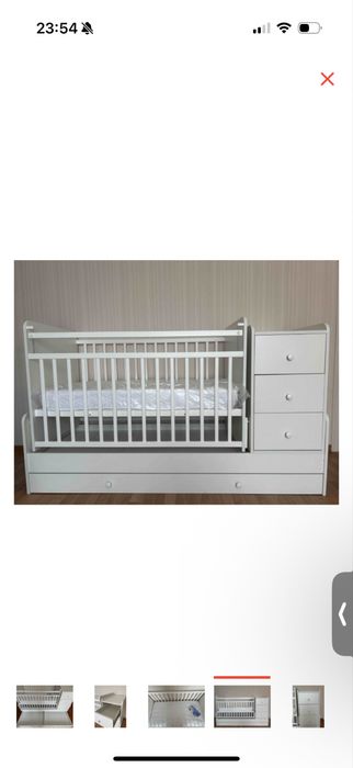 Кровать манеж трансформер