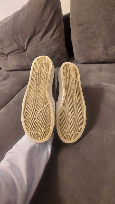 Nike Sportswear Ниски маратонки 'BLAZER 77 JUMBO' в Бяло