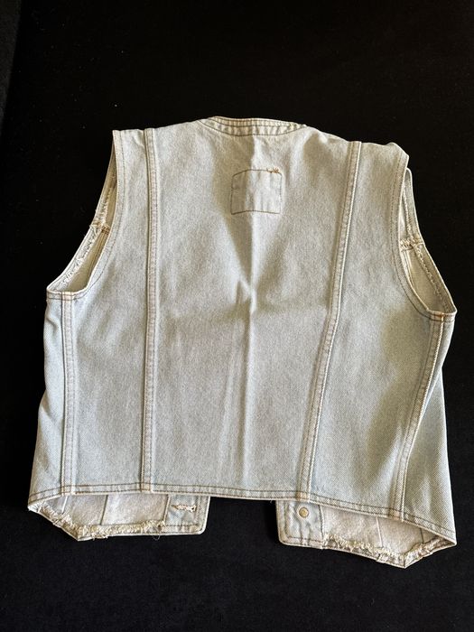 Дамски дънков елек