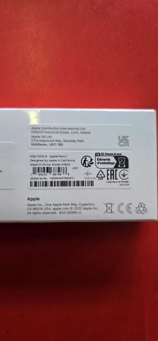 Stylus Apple Pencil 1st Generation, White Nou