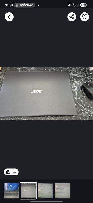 Ноутбук асер aspire 1 a315 23g