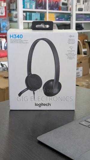 Casti PC On-Ear Logitech H340, USB, Negru, noi sigilate