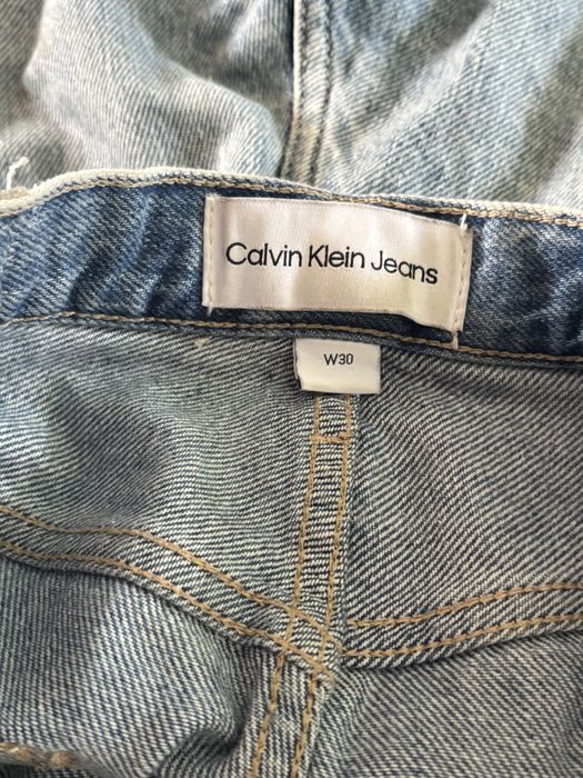 Джинсы голубые Calvin Clain