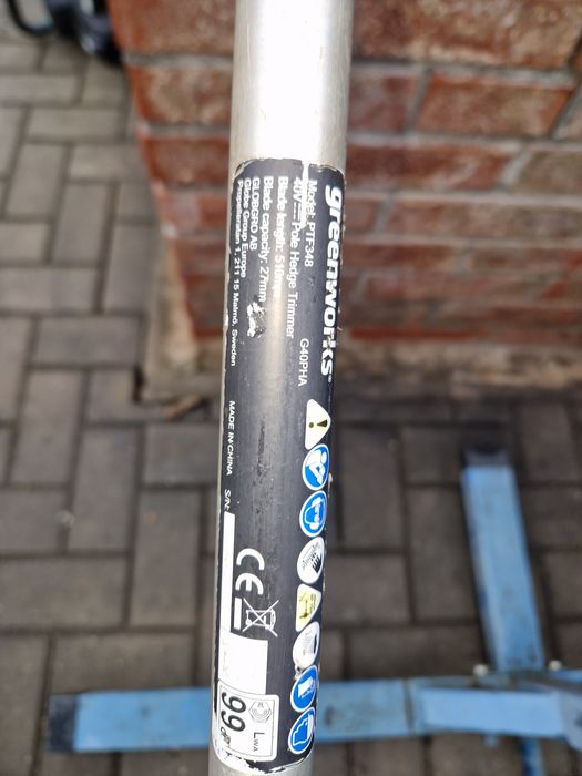 Foarfeca gard viu Greenworks 40v