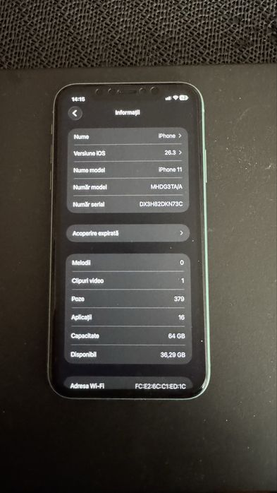 iPhone11 Green stare excelenta