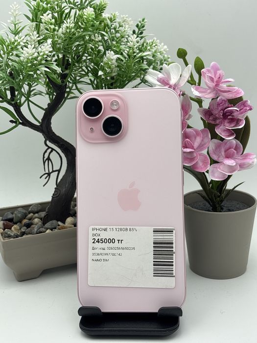 Iphone 15   128/85%.    Айфон 15.   128/85%