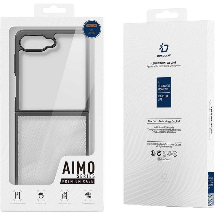 Samsung Galaxy Z Flip 7 Заден гръб Калъф Dux Ducis AIMO Нов