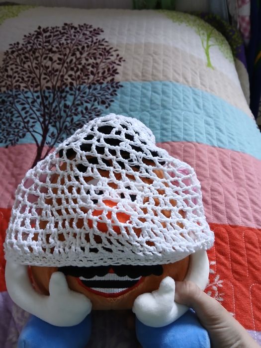 Шапка летние кружочки