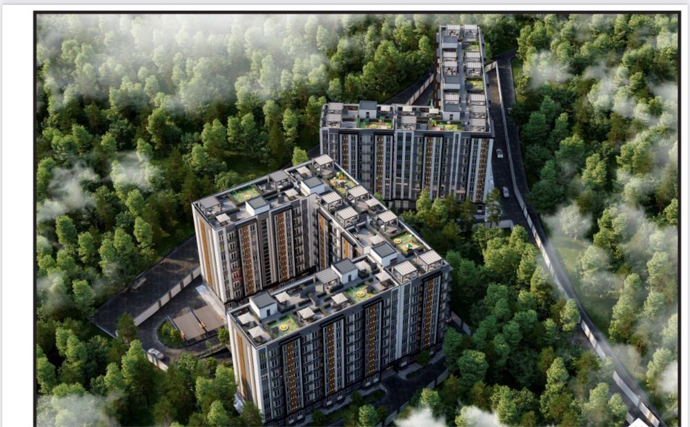 Новостройка 4-этаж 1 ком, 40 м кв за 33000дол готовь к ремонту Яшнобод