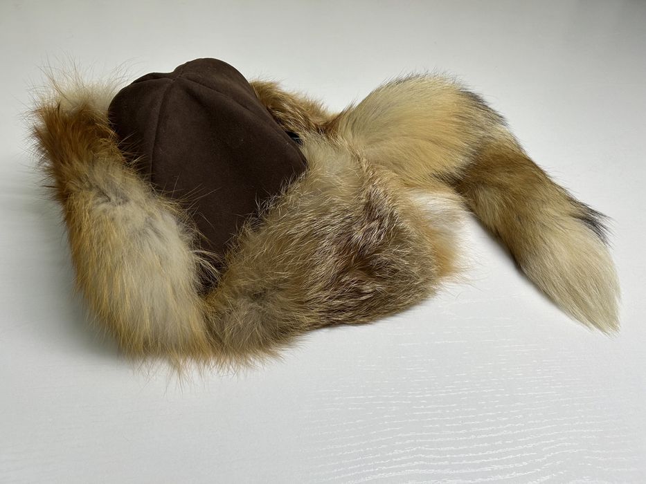 Түлкі тымақ. (ушанка). Былғары етік