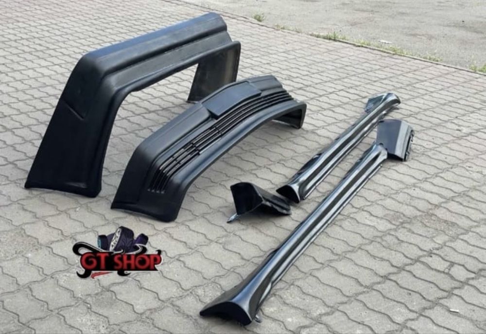Бампер пороги Мерс 190 ббс