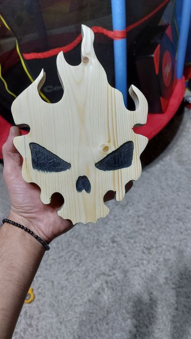 „Огнен Череп“ декорация