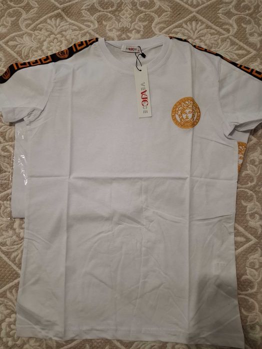 Бяла тениска Versace