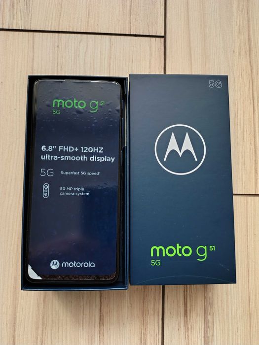 Motorola Moto G51 5G (64GB) 4GB RAM много запазен.
