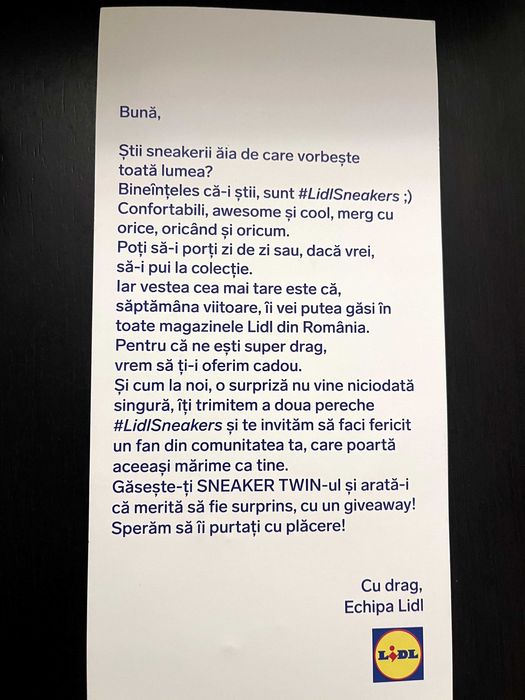 Adidasi Lidl Marime 45 (Uk size 11)