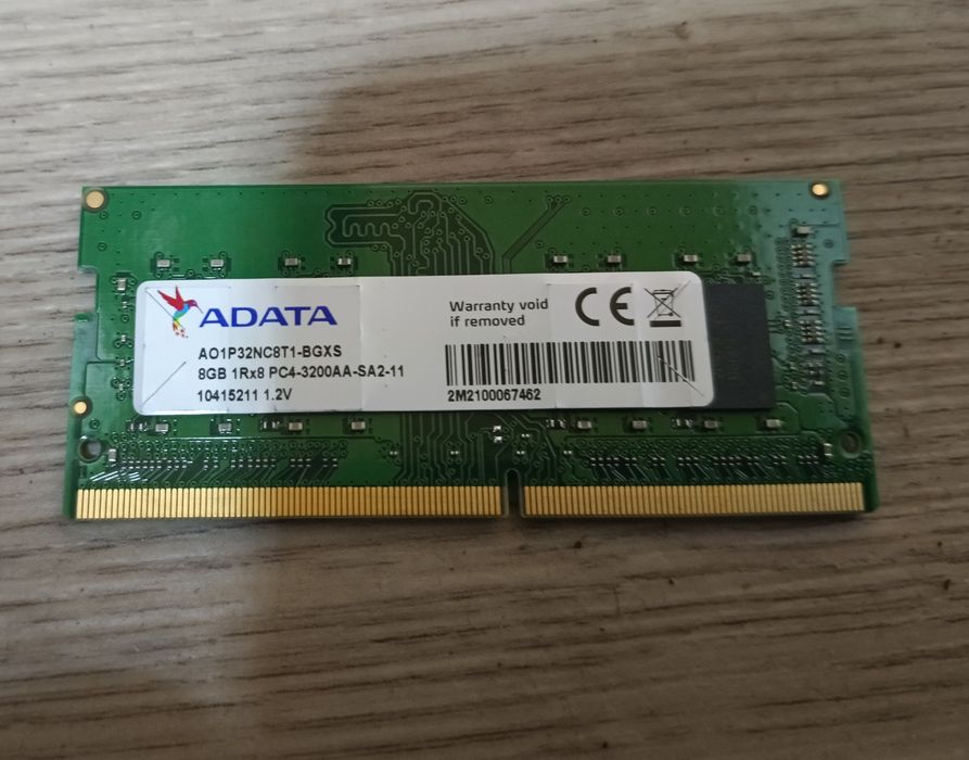 ОЗУ DDR4 8гб частота 3200