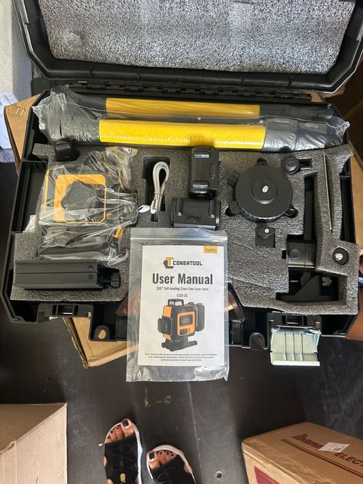 Set nivela laser conentool