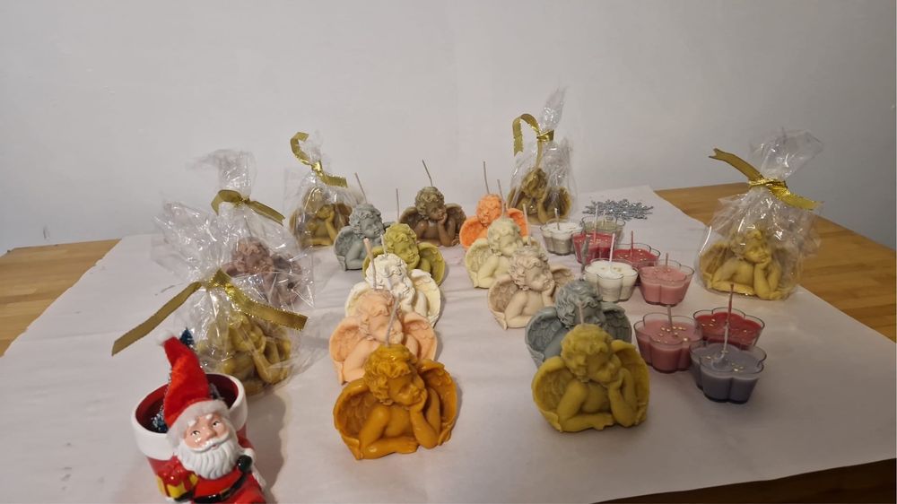 Lumanari facute acasa (homemade)