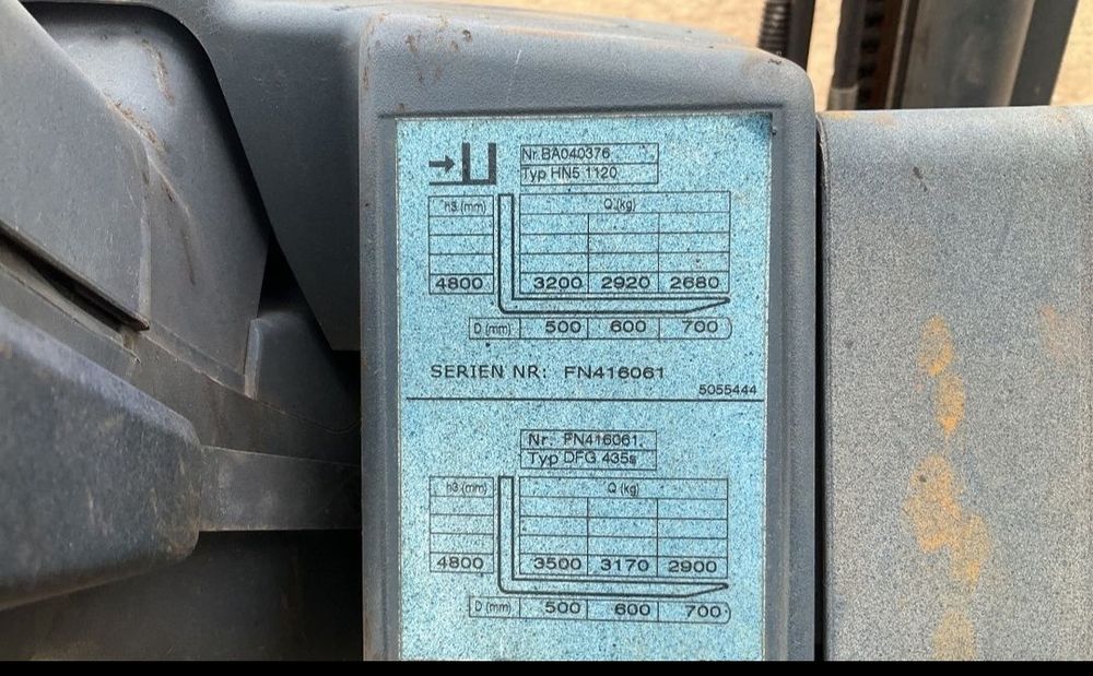 Vand/inchiriez Stivuitor JUNGHEINRICH DFG 435S 2011 diesel