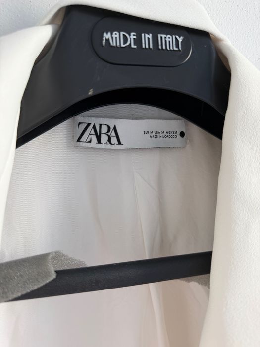 Blazer alb Zaraa