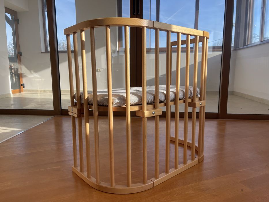 Странично Бебешко легло Next to me - Baby Bay