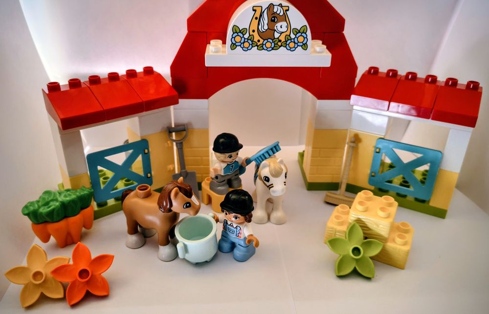 Set duplo ferma de cai