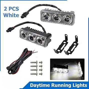 Халогени №3974 2 x 3 LED -DRL- Дневни Светлини 2бр