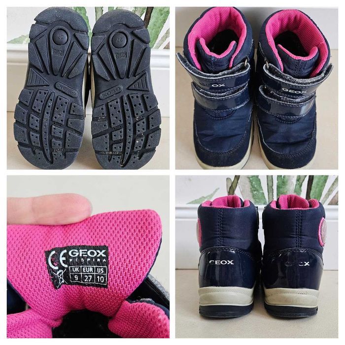 Детски зимни боти и обувки Geox, Quechua, размери 27, 28