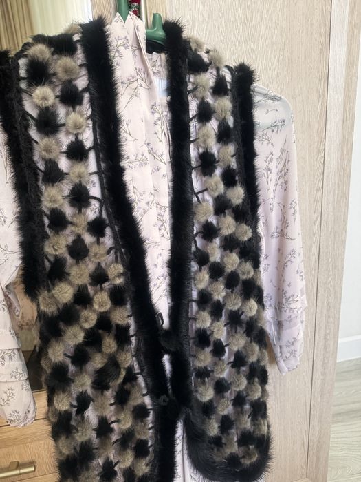 Норковая жилетка