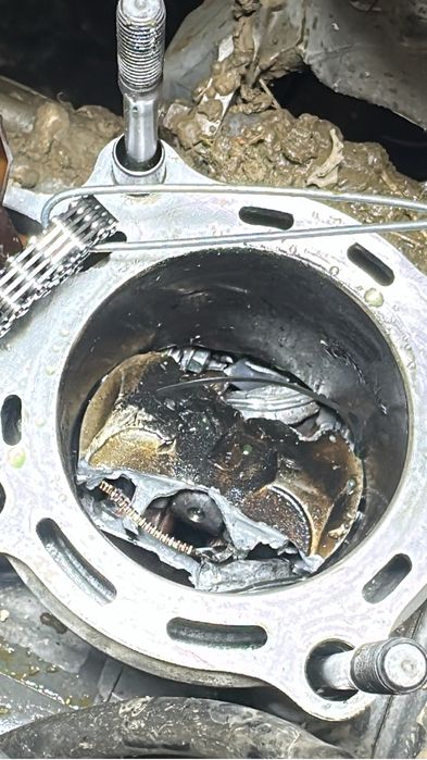 Vand cross crf 250 defect