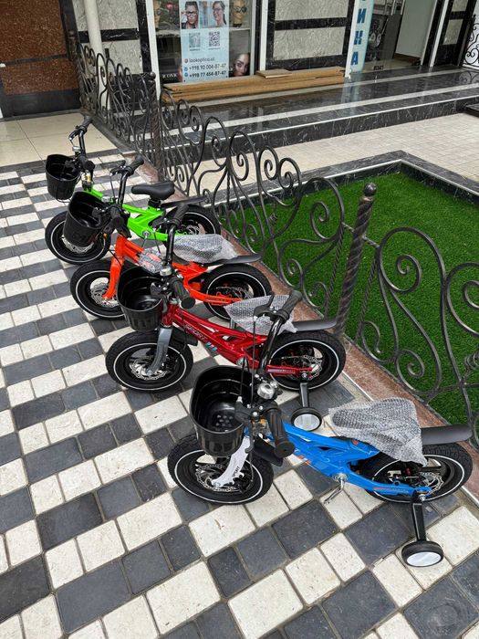 Детский вело 12 размер. Алюминий