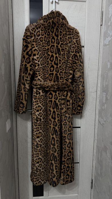 Шуба искусственная Леопард