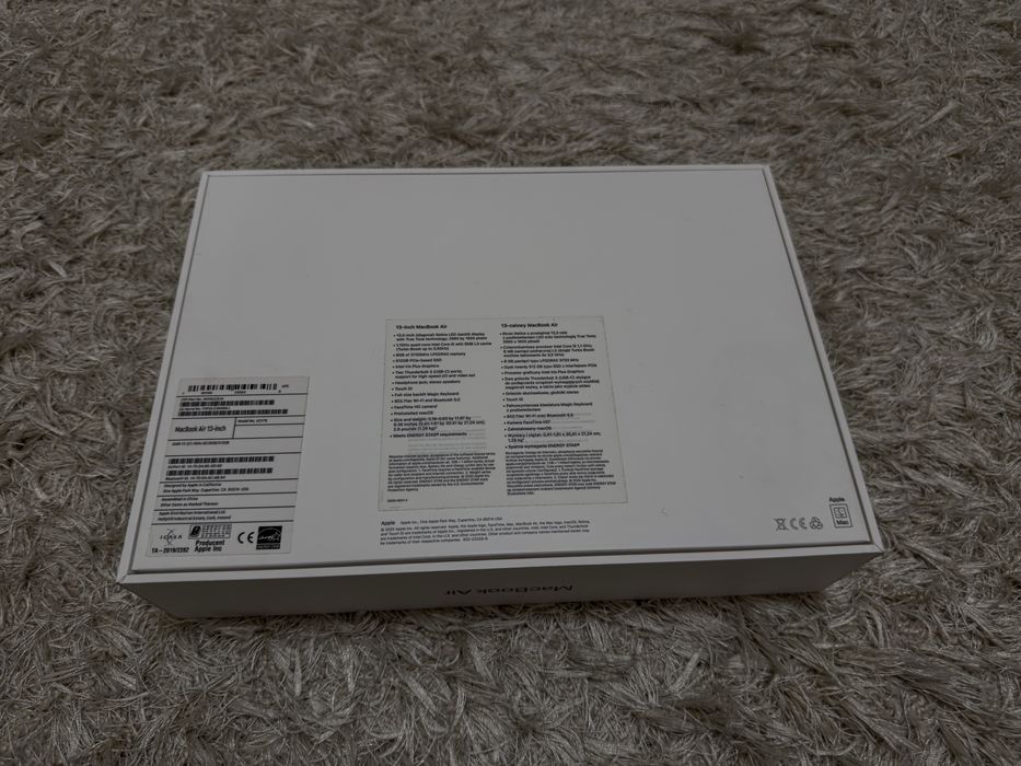 Laptop MacBook Air Gold 13”(2020) – Intel Core i5, 8GB RAM, 512GB SSD